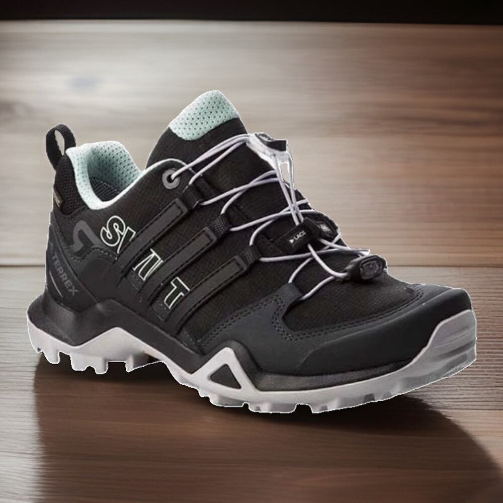 Adidas Terrex SWIFT Goretex Hiking Shoes Black Womens Size 5 New Fast Shipping
